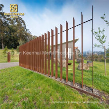 Outside Anti Rusting Metal Fence Corten Steel (KH-CT-07)